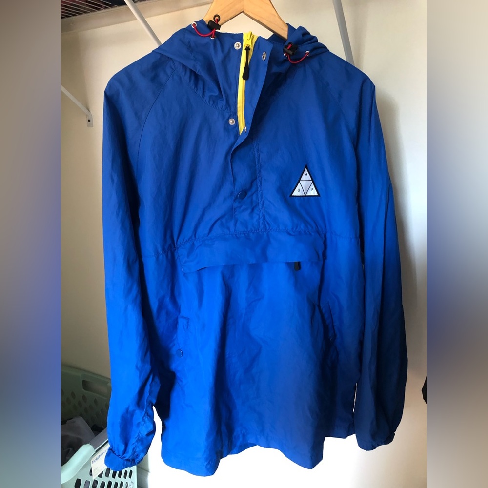 HUF Blue Rain Jacket